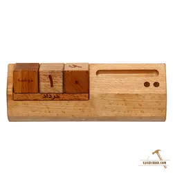 تقویم رومیزی چوبی کد 42