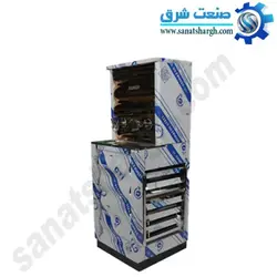 آبسردکن پارسا تجهیز دو شیر 50 لیتر مدل زاگرس