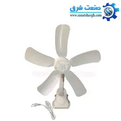 پنكه ملخي (بدون محافظ) پايه كليپسي BIMER مدل 1000