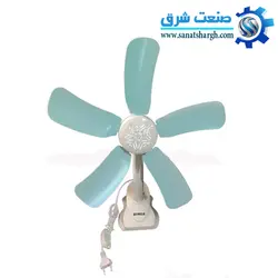 پنكه ملخي (بدون محافظ) پايه كليپسي BIMER مدل 1000