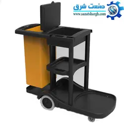 ترالی نظافت درب دار