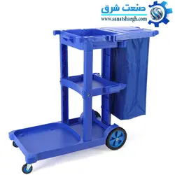 ترالی نظافت درب دار