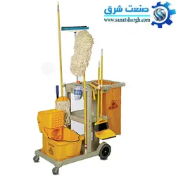 ترالی نظافت پلاستیکی مهسان