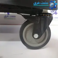 ترولی سه طبقه PVC مشکی