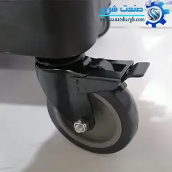 ترولی سه طبقه PVC مشکی