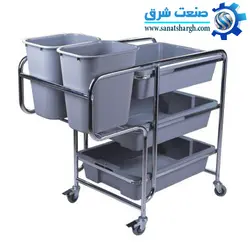 ترولی ظروف کثیف
