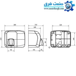 دست خشک کن 2000 وات اتوماتیک استیل Jofel