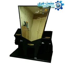 دستگاه واکس زن دو برس نیمه اتوماتیک  طلایی  - کد محصول 3029