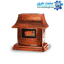 بخاری گازی شارق توس - مدل شومینه ۱۲۰ سوپر گرافیک