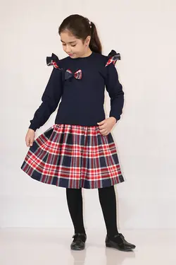 ست بلوز دامن دخترانه کد 74