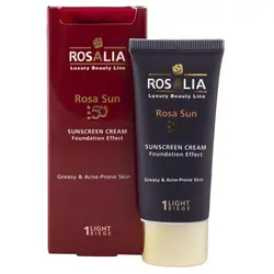 کرم ضد آفتاب رنگی رزالیا مدل Rosa Sun SPF50 حجم 40 میلی لیتر - رنگ بژ روشن