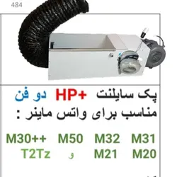 پک سایلنت مدل HP پلاس مخصوص واتس ماینرها کاملا شفاف برند بهروز ماینر بهروز ماینر