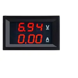 ولت متر و آمپرمتر دیجیتالی فریم دار 0.28 اینچ
