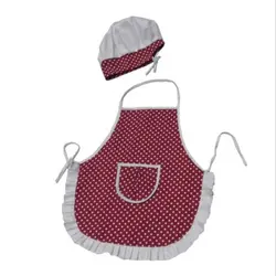 پیش بند و کلاه آشپزی کودک