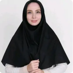 مقنعه بروجردنخی اعلاء بزرگ قواره 100 جنس لایف مشکی و سرمه ای