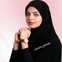 مقنعه کرپ خاویار مشکی و سرمه ای 90و 100