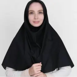 مقنعه بروجرد سرمه ای تیره سایز 90