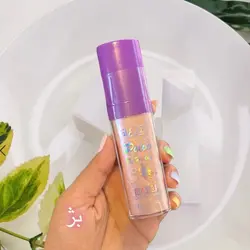 شیمر و هایلایتر صورت و بدن glazzi بژ