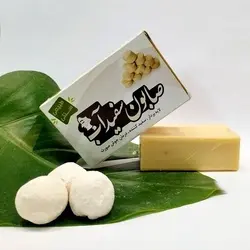 صابون سفیداب تهیه شده به روش سنتی و از مواد طبیعی و ارگانیک