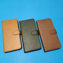 کیف کلاسوری چرمی مگنتی جا کارتی دار مناسب برای گوشی سامسونگ A31