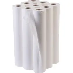 رول ملحفه عرض 60 20 متری با کیفیت تراکم 17 گرم دارای پرفراژ بسته 30 عددی