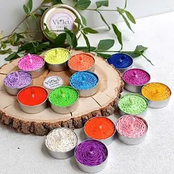 شمع وارمر موم عسلی رنگی
