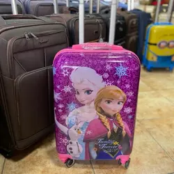 چمدان کودک سایز 20 اینچ قفل دار خارجی السا آنا چمدان بچه