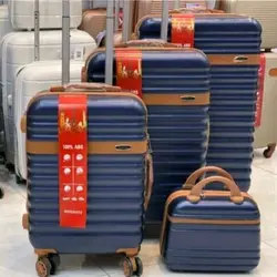 چمدان چهار تیکه هاسونی abs و نشکن درجه یک زیر قیمت همه جا