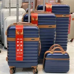 چمدان 4تیکه هاسونی absونشکن جنس درجه1 زیر قیمت همه جا