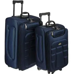 مجموعه 2 عددی چمدان لاک پشتی