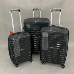 چمدان مونزا مدل 019 به صورت ست سه تیکه ایتالیایی