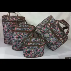 ساک 4 تیکه مسافرتی جنس برزنت اعلاء