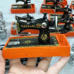 چرخ خیاطی نوستالژی و مینیاتوری