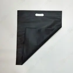 ساک پارچه ای دسته موزی سایز 40 در 50 رنگ مشکی فروش تک
