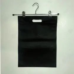 ساک پارچه ای دسته موزی سایز 30 در 40رنگ مشکی فروش تک