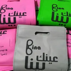 ساک دستی پارچه ای حداقل سفارش صد عدد