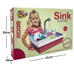 سینک ظرفشویی برقی سایز بزرگ اسباب بازی سیحان آشپزخانه