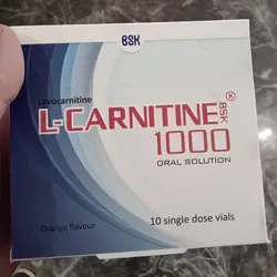 ویال خوراکی ال کارنیتین 1000 بی اس کی..