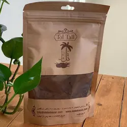 قهوه خرما بدون کافئین 500 گرمی زیپ دار کرافت تُل تَل