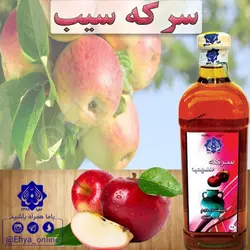 سرکه سیب روازاده ارگانیک احیای سلامت