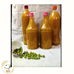 آبغوره ارگانیک امسالی و تازه 1 لیتری بامزه بینالود