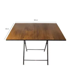 میز اتو و چرخ خیاطی میزیمو مدل تاشو کد 1811