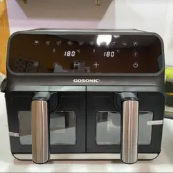 سرخ کن بدون روغن گوسونیک دوقلو 8 لیتری مدل 658 انواع سرخکن هواپز رژیمی گاسونیک سیلورکرست فیلیپس تفال