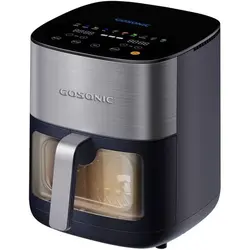 سرخکن بدون روغن و رژیمی گوسونیک مدل 757 با صفحه نمایش لمسی و ظرفیت 6ونیم لیتر دو المنت.به همراه برگه گارانتی