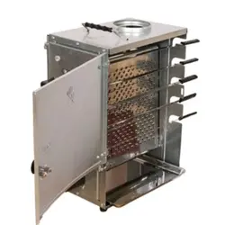 کباب پز دادلیسان 10سیخ با20عدد سیخ بدون دود وبو