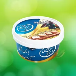 حلوا ارده کنجد ایرانی شابلی باستان اردکان 500 گرمی دارای نشان سیب سلامت