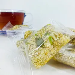 کنجد عسلی مغزدار سفید سوغات دزفول1 عدد