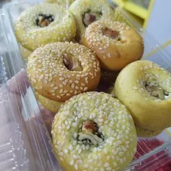 کلمپه گردویی خرمایی کنجدی نرم تازهیک کیلو
