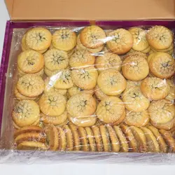 کلمپه کنجدی رفسنجان یک کیلویی