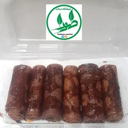 لواشک رولی250گرمملس طهورا